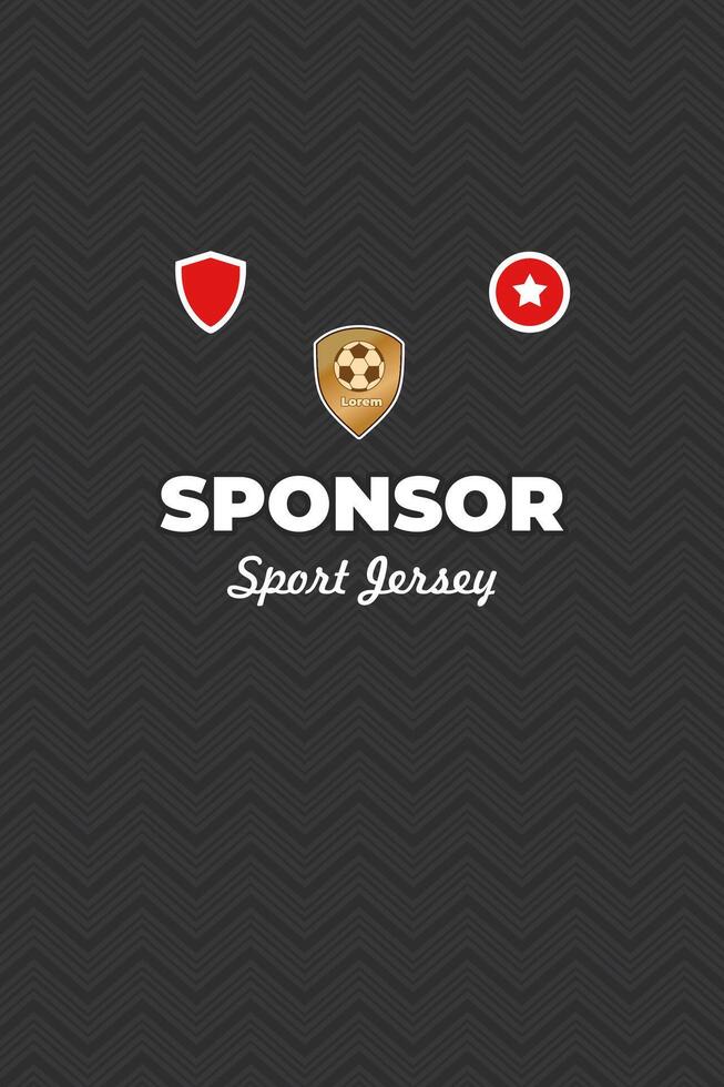 Designing Sports Jerseys with Sublimation. vector