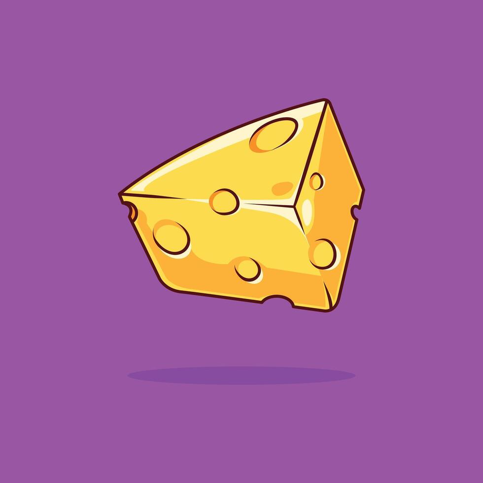 Cheese icon illustration vector