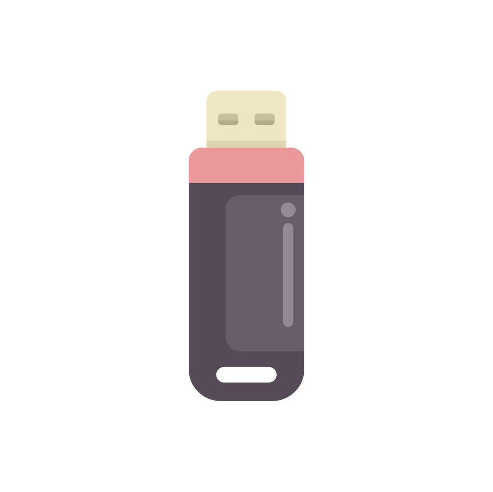 Usb flash drive data storage device icon vector