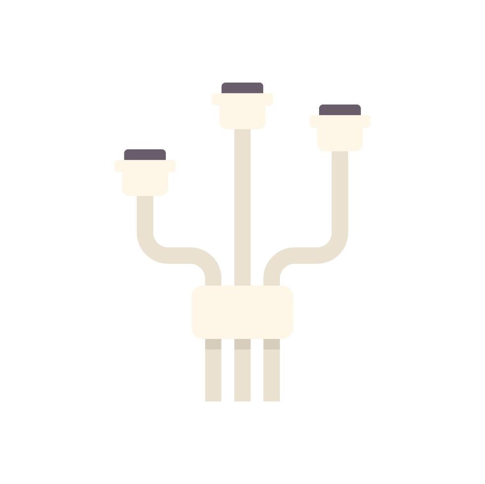 Electronic microchip representing semiconductor technology and innovation vector