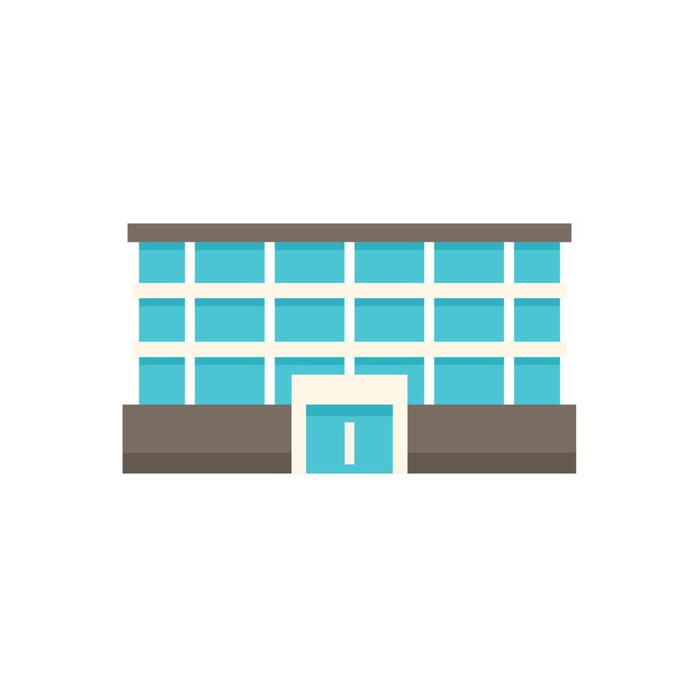 Modern office building showing corporate business headquarters vector
