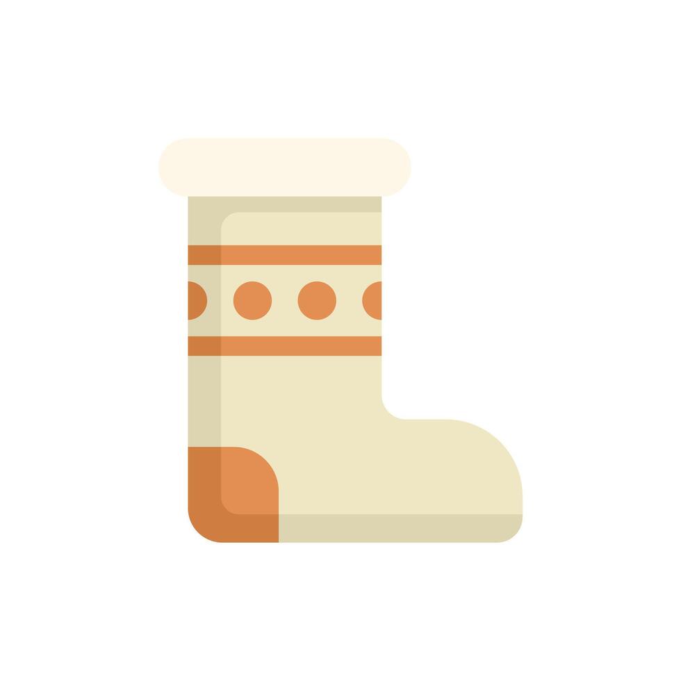 Christmas stocking waiting to be filled with gifts vector