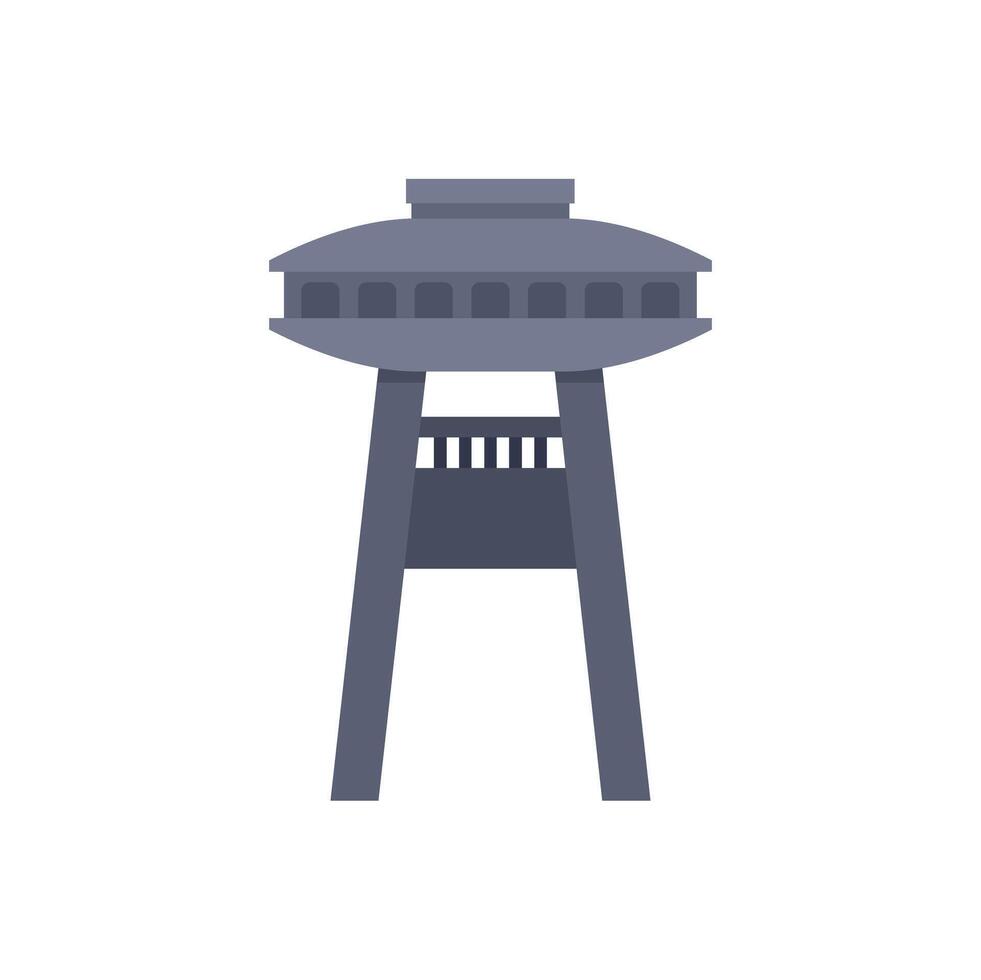 Seattle space needle standing tall on three legs vector