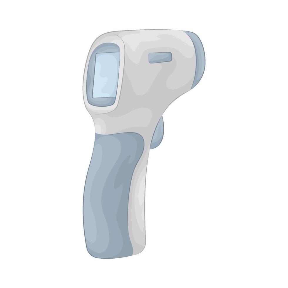 Illustration of digital thermometer vector