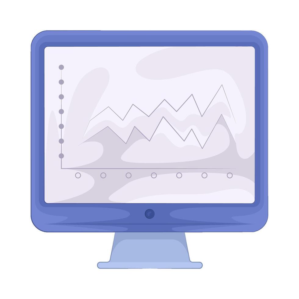 Illustration of computer vector
