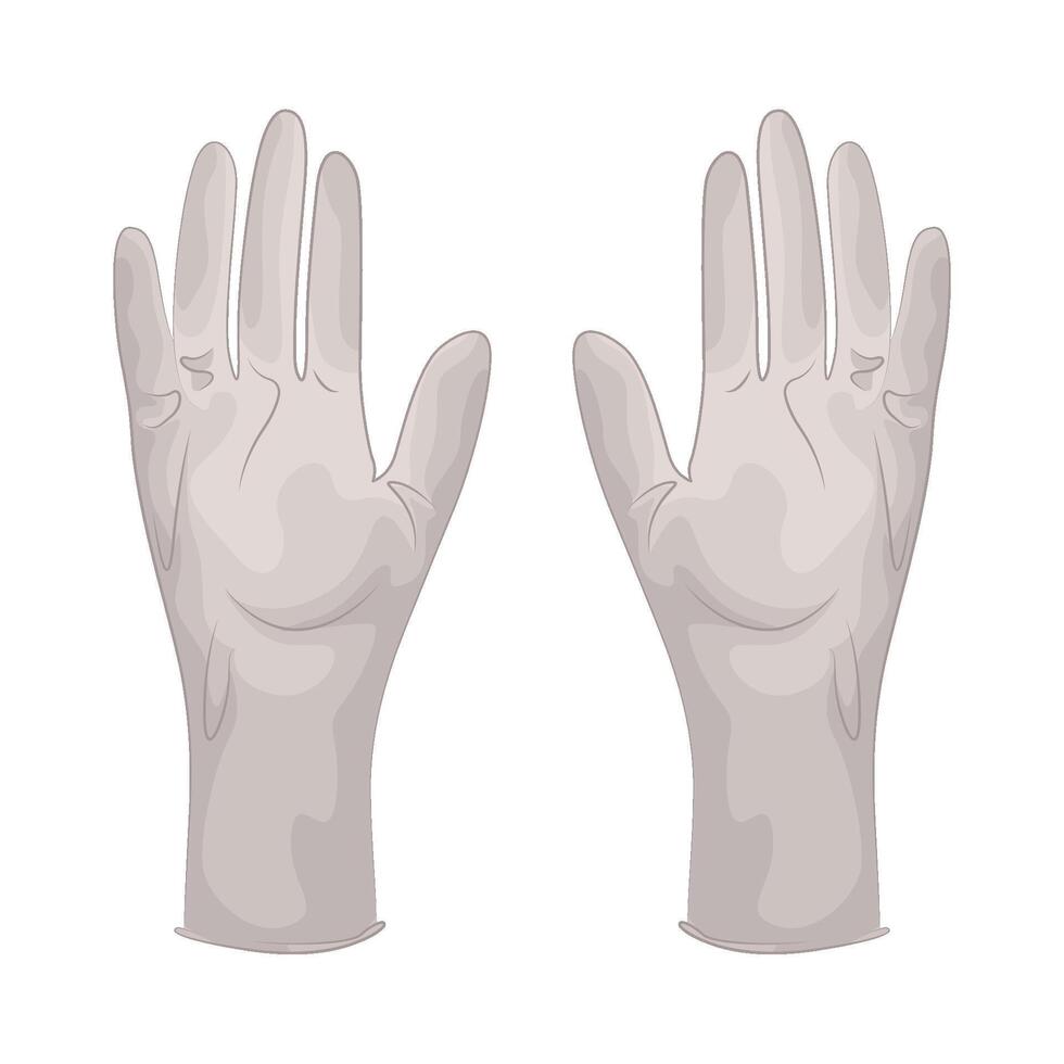 Illustration of safety gloves vector