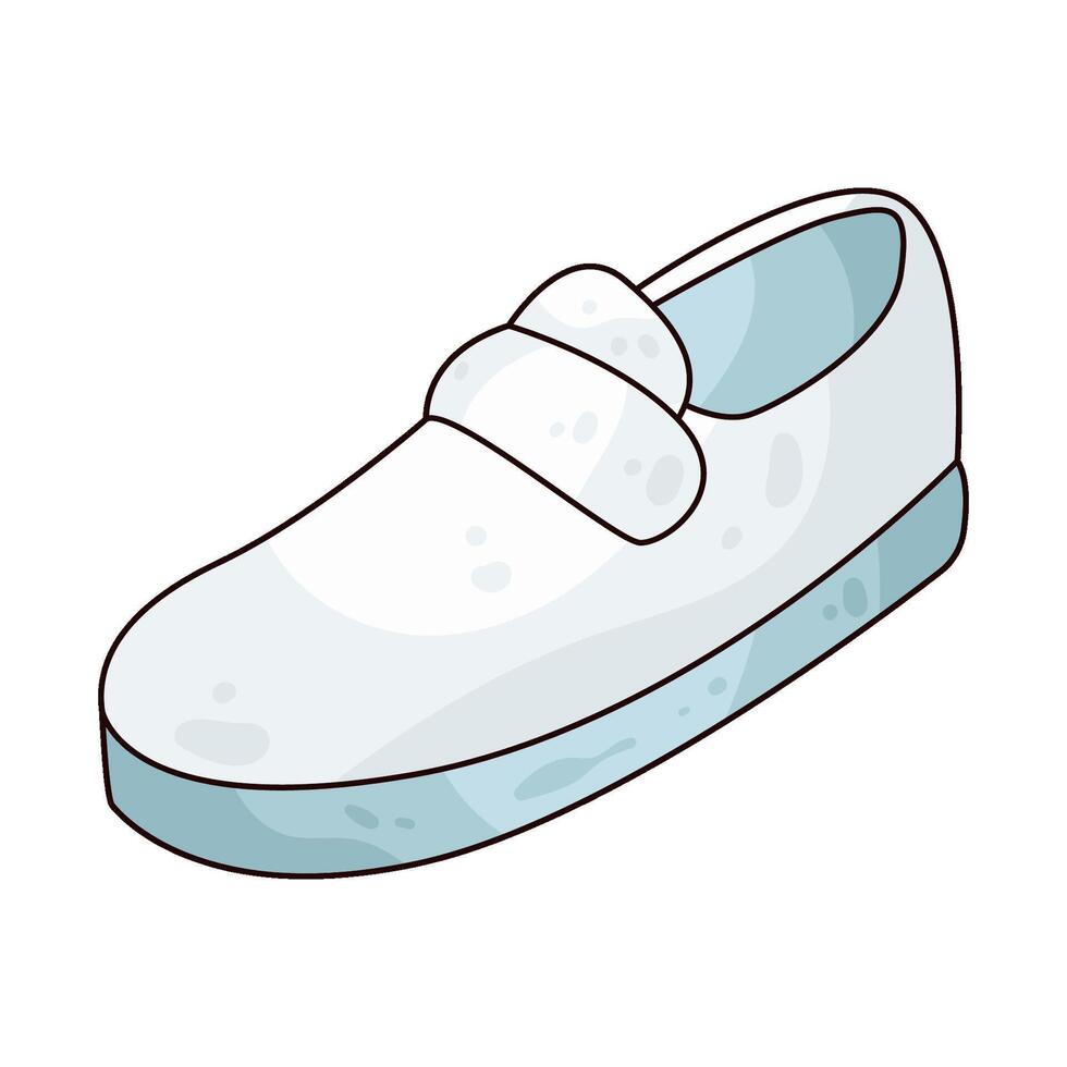 Illustration of safety shoes vector