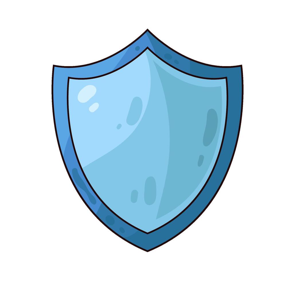 Illustration of shield vector