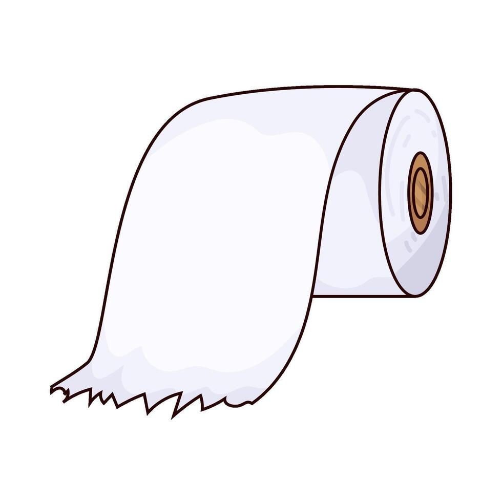hygienic tissue roll vector