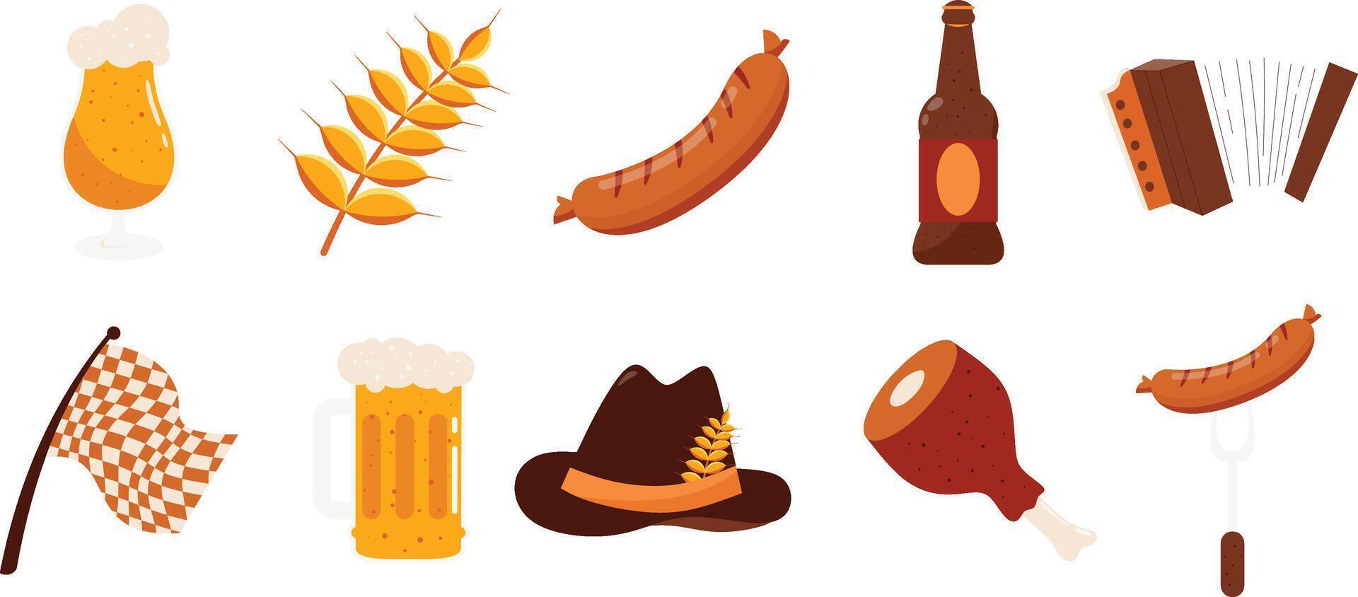 Oktoberfest Element Art vector