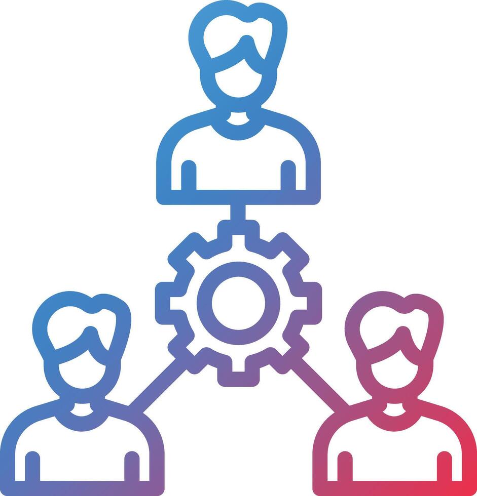 Onboarding Two Color Line Icon vector