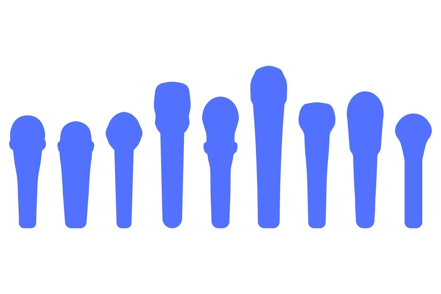 Microphone Icons Illustration vector