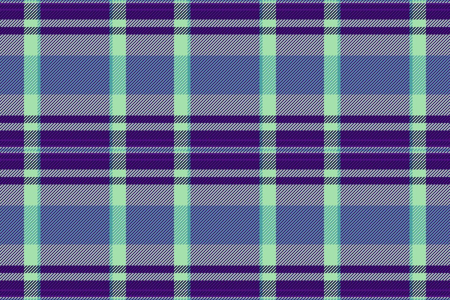Graph check tartan background, border textile plaid seamless. Robe fabric pattern texture in violet and light colors. vector