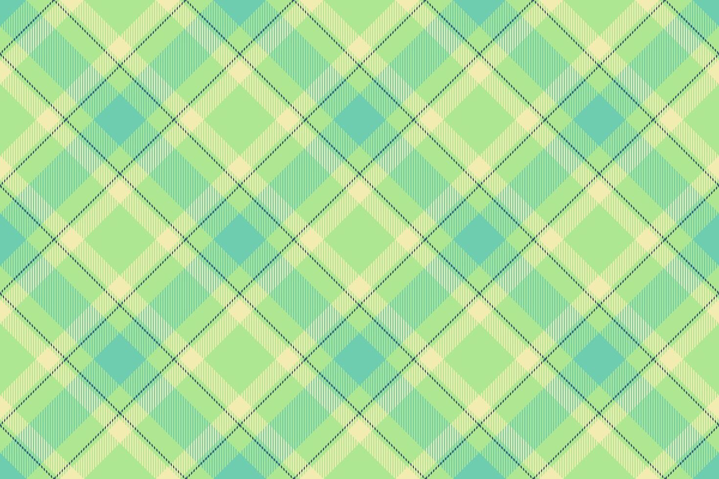 Isolation tartan background texture, spanish pattern check plaid. Stage seamless fabric textile in green and teal colors. vector