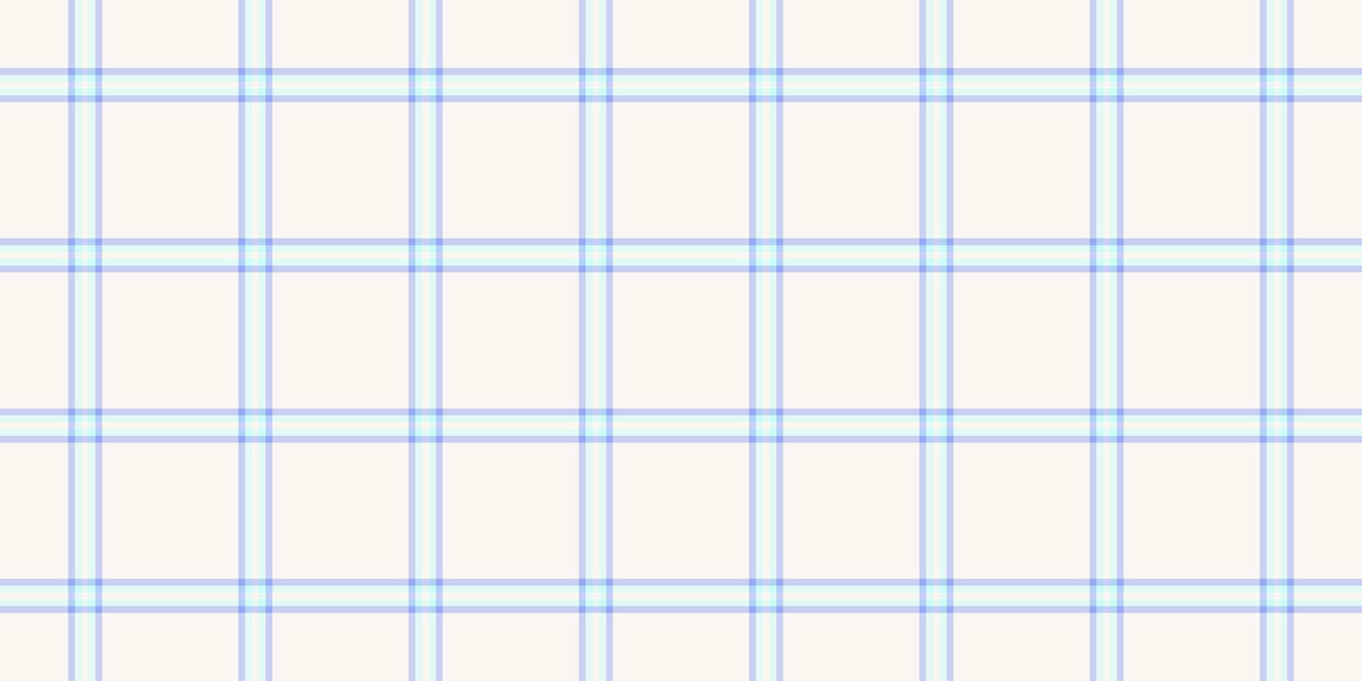 Simplicity texture background , neutral fabric seamless plaid. International textile tartan pattern check in light and sea shell colors. vector