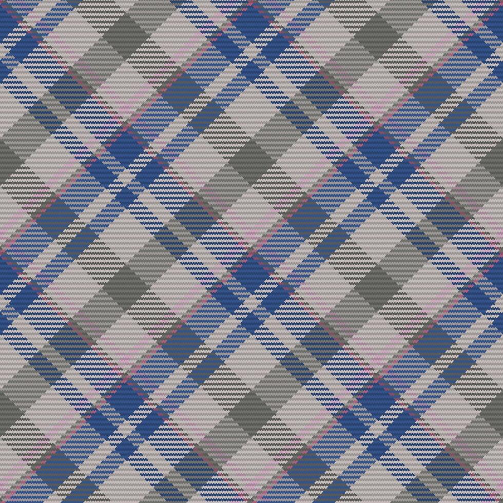 Seamless pattern of scottish tartan plaid. Repeatable background with check fabric texture. backdrop striped textile print. vector