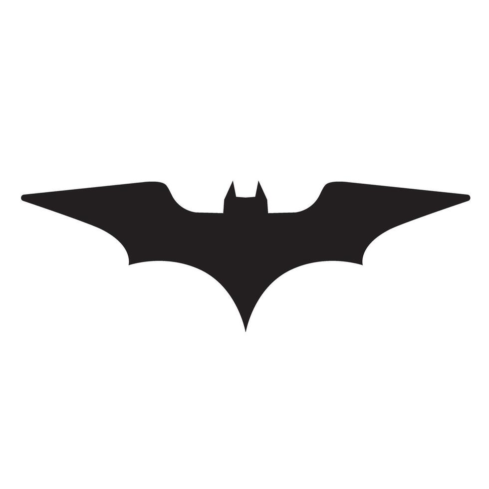 Bat logo art vector