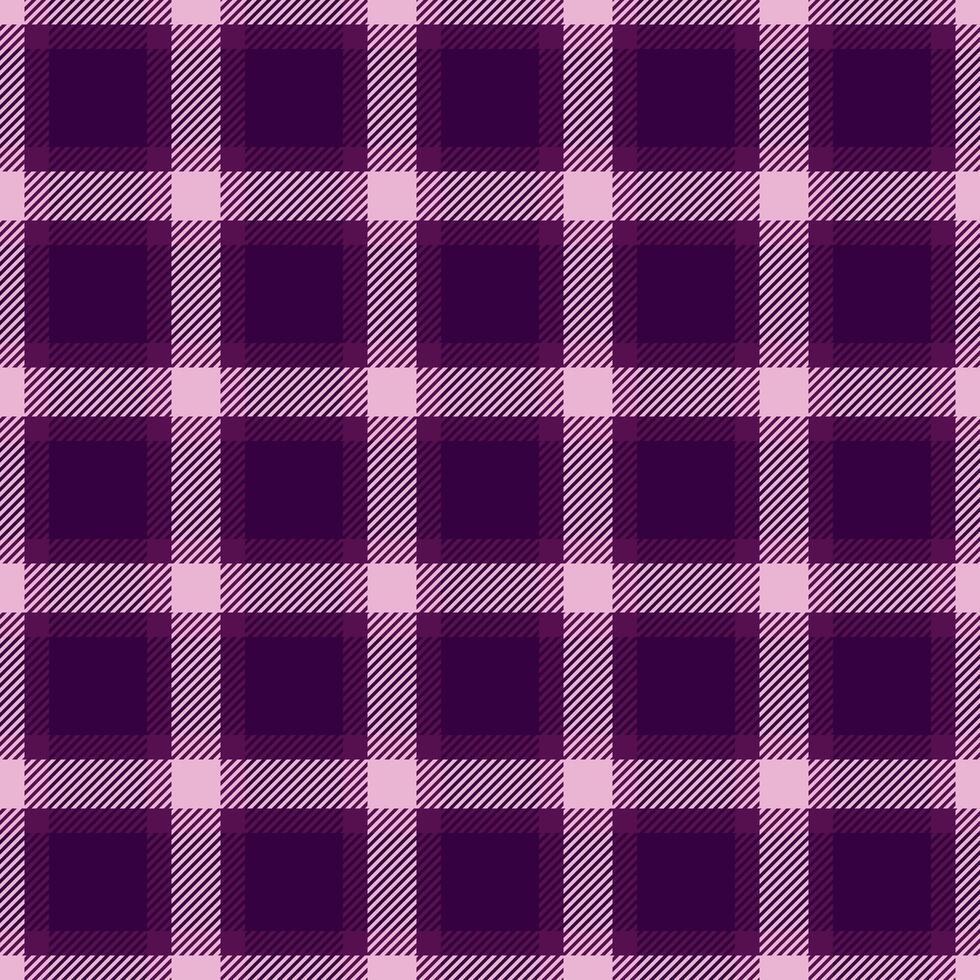 Livingroom plaid texture background, hounds check textile . Event tartan seamless fabric pattern in dark and magenta colors. vector