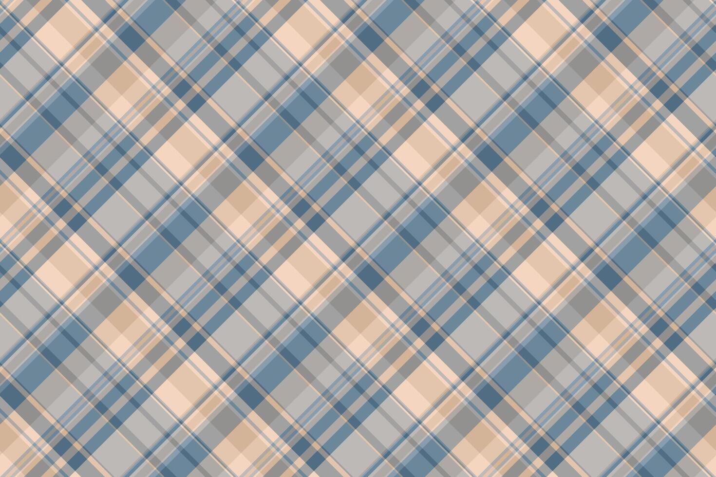 Africa plaid fabric texture, attire textile tartan check. 20s pattern background seamless in grey and light colors. vector