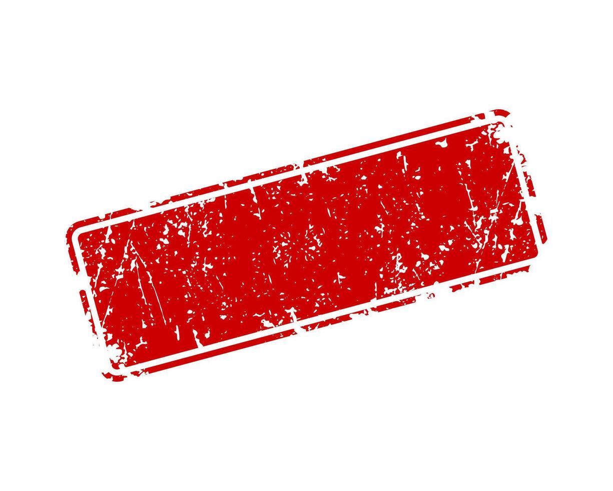 stamp texture. Rubber cliche imprint. Web or print design element for sign, sticker, label. vector