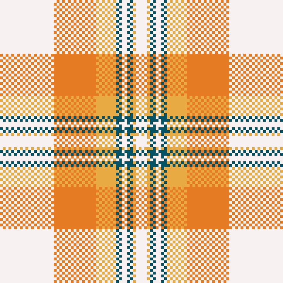 Textile design of textured plaid. Checkered fabric pattern swatch for shirt, dress, suit, wrapping paper print, invitation and gift card. vector