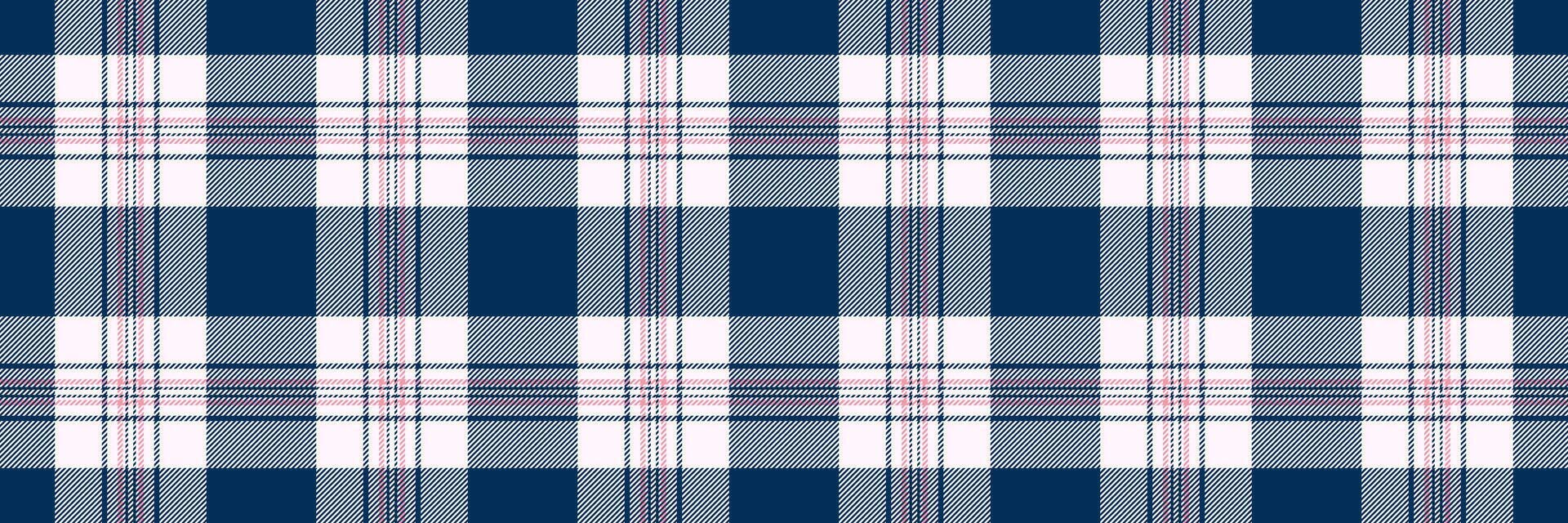 Satin background texture plaid, sample fabric textile . Premium check pattern seamless tartan in snow and cyan colors. vector
