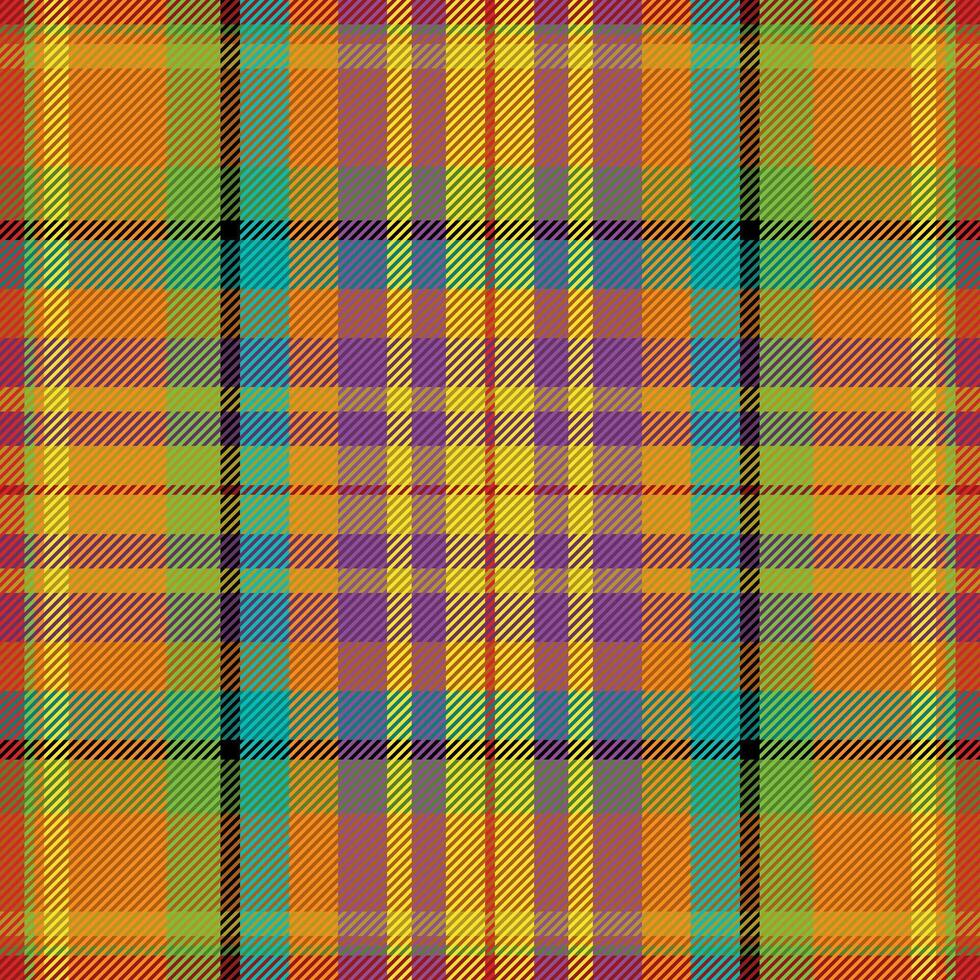 Plaid pattern seamless. Check fabric texture. Stripe square background. textile design. vector