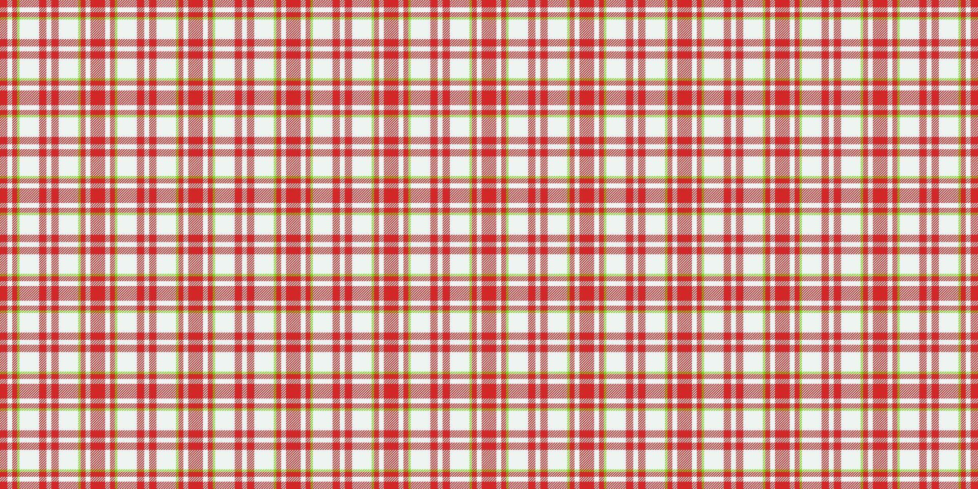 Harmony texture check pattern, marketing tartan fabric . Close up background seamless textile plaid in white and red colors. vector