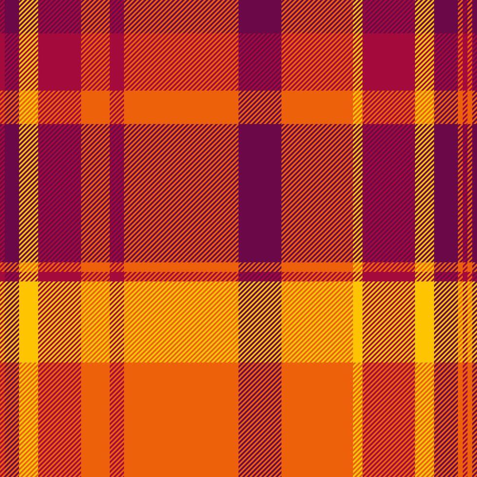 Cosy fabric textile , diagonal check background seamless. Drawing texture plaid tartan pattern in bright and pink colors. vector