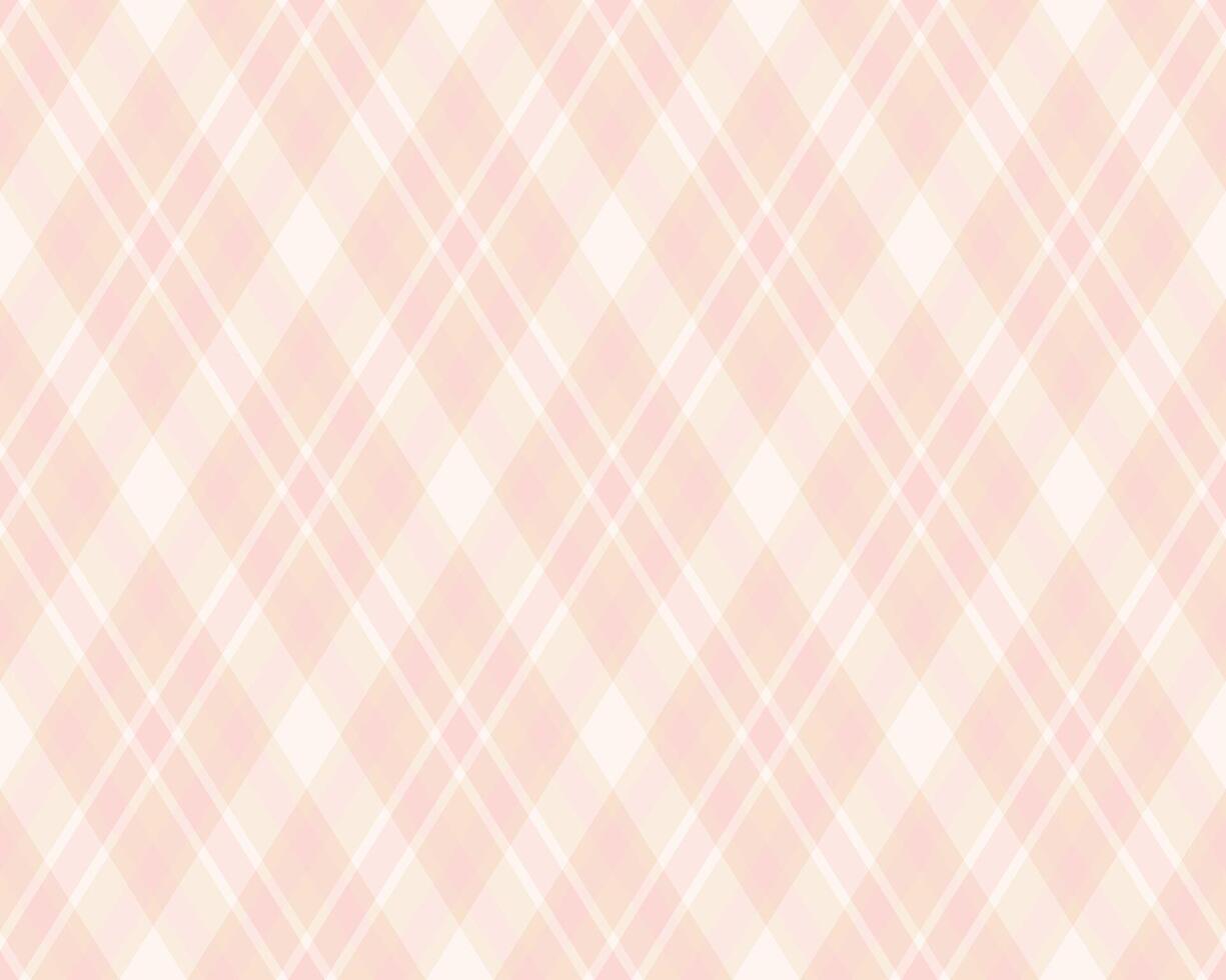 Argyle pattern of geometric rhombus. Harlequin check wallpaper design. Classic diamond shaped textile material for web background, print fabric clothing, sweater, wrapping paper, gift card, invitation vector