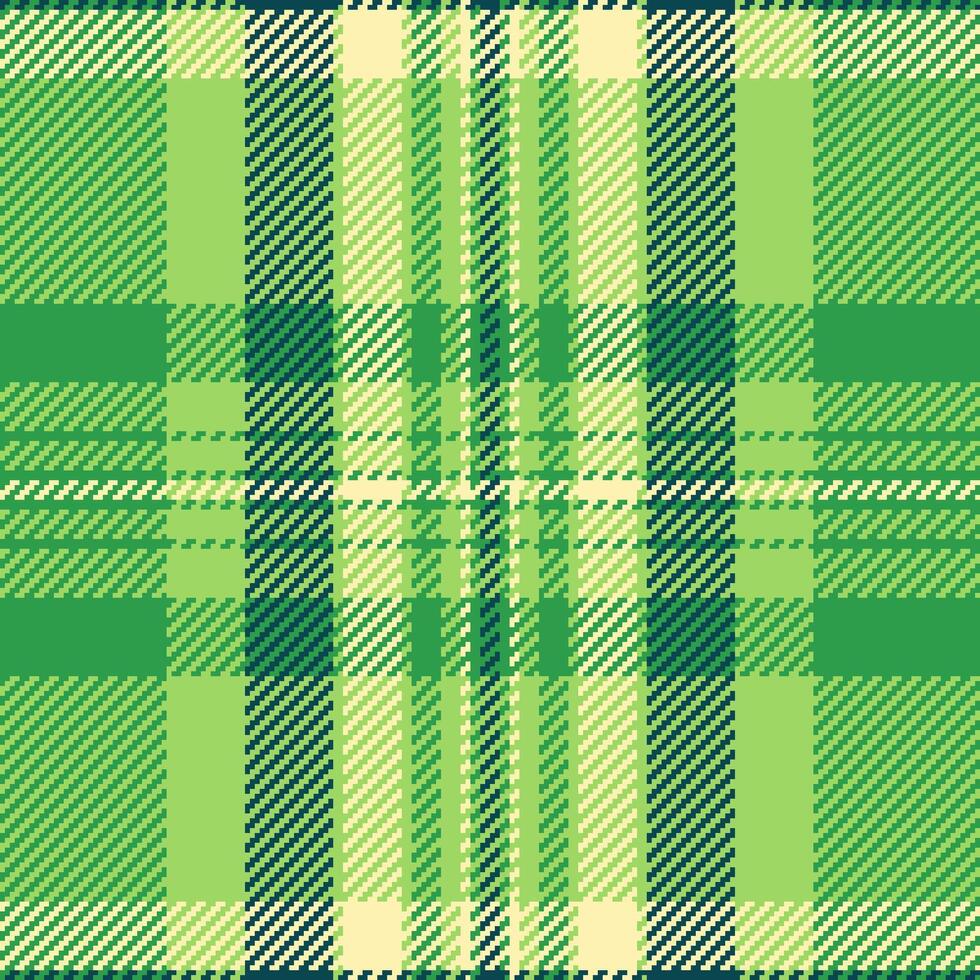 Window pattern fabric , wedding background textile seamless. Advertisement tartan plaid texture check in green and light colors. vector