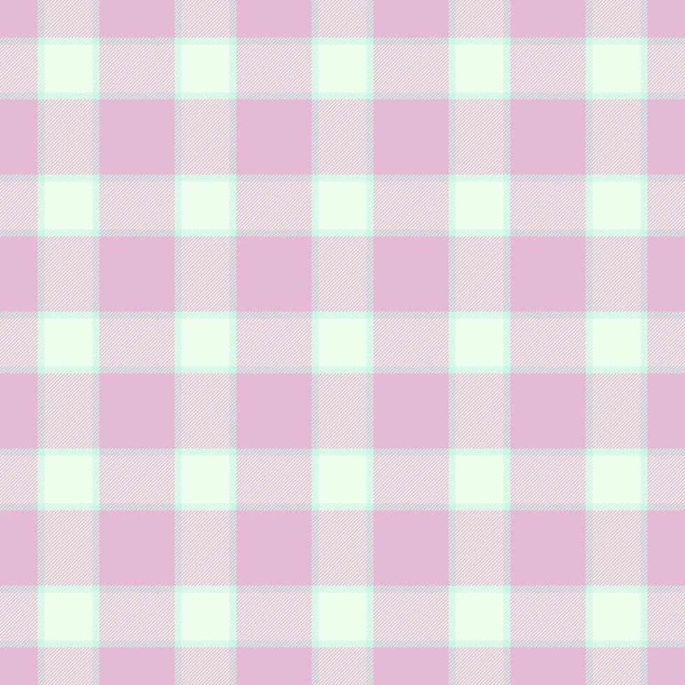 Fold plaid pattern check, worldwide background tartan seamless. Print textile fabric texture in light and honey dew colors. vector