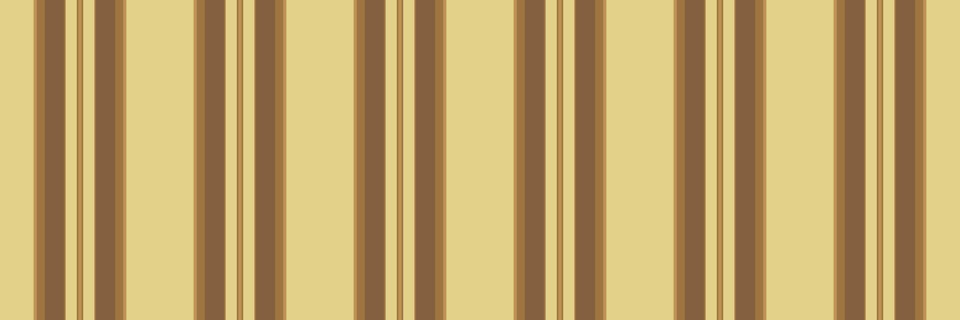 Romance texture pattern, usa lines vertical fabric. 40s seamless stripe background textile in orange and yellow colors. vector