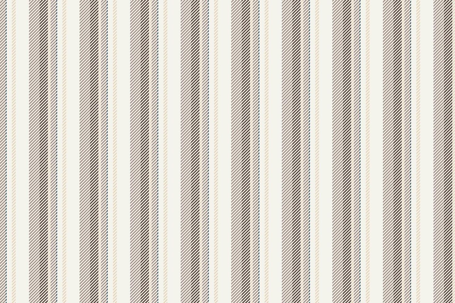 Trendy striped wallpaper. Vintage stripes pattern seamless fabric texture. Template stripe wrapping paper. vector