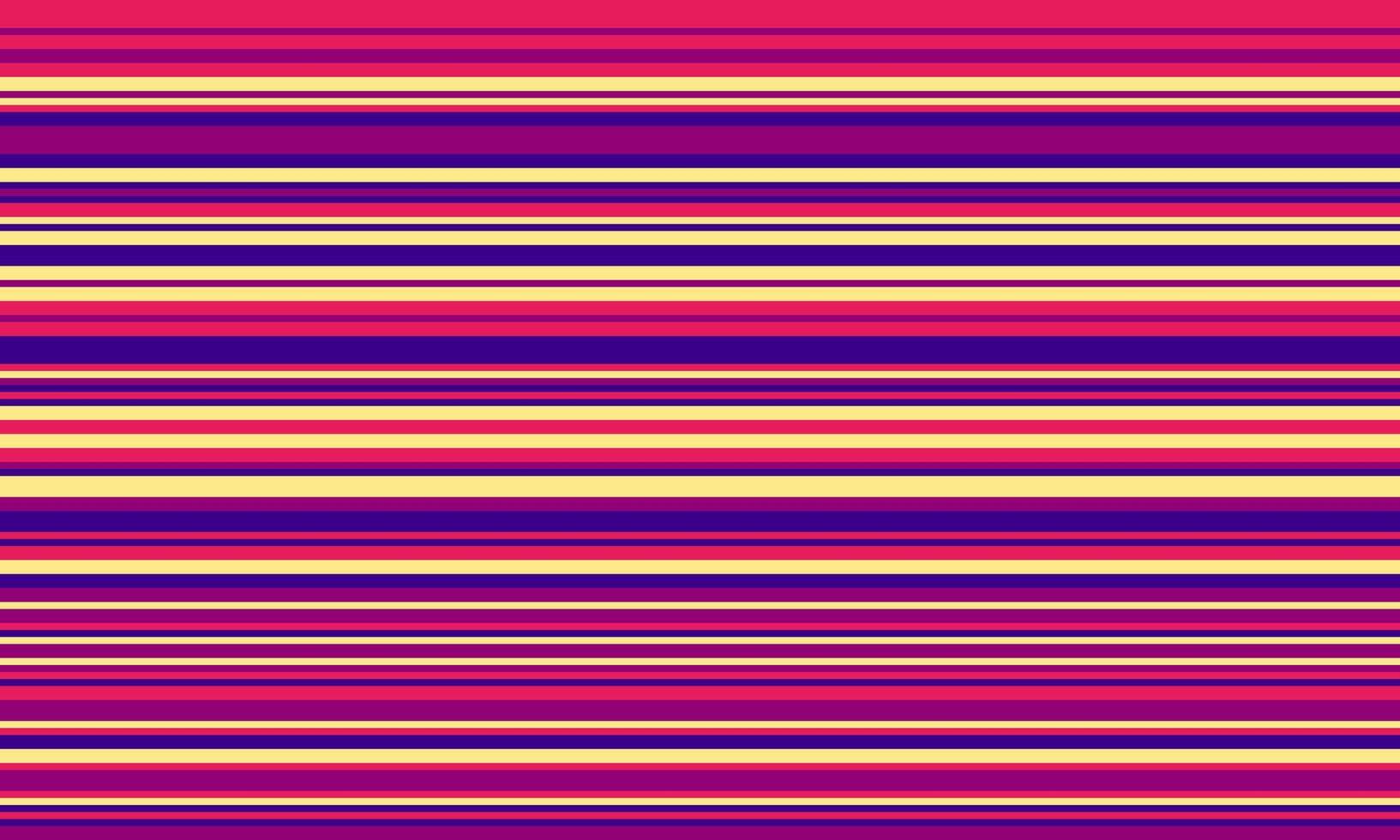 Geometric stripes seamless pattern with horizontal lines in varied colours, creating an abstract background. Ideal for textile design, wallpaper, or graphic prints. vector