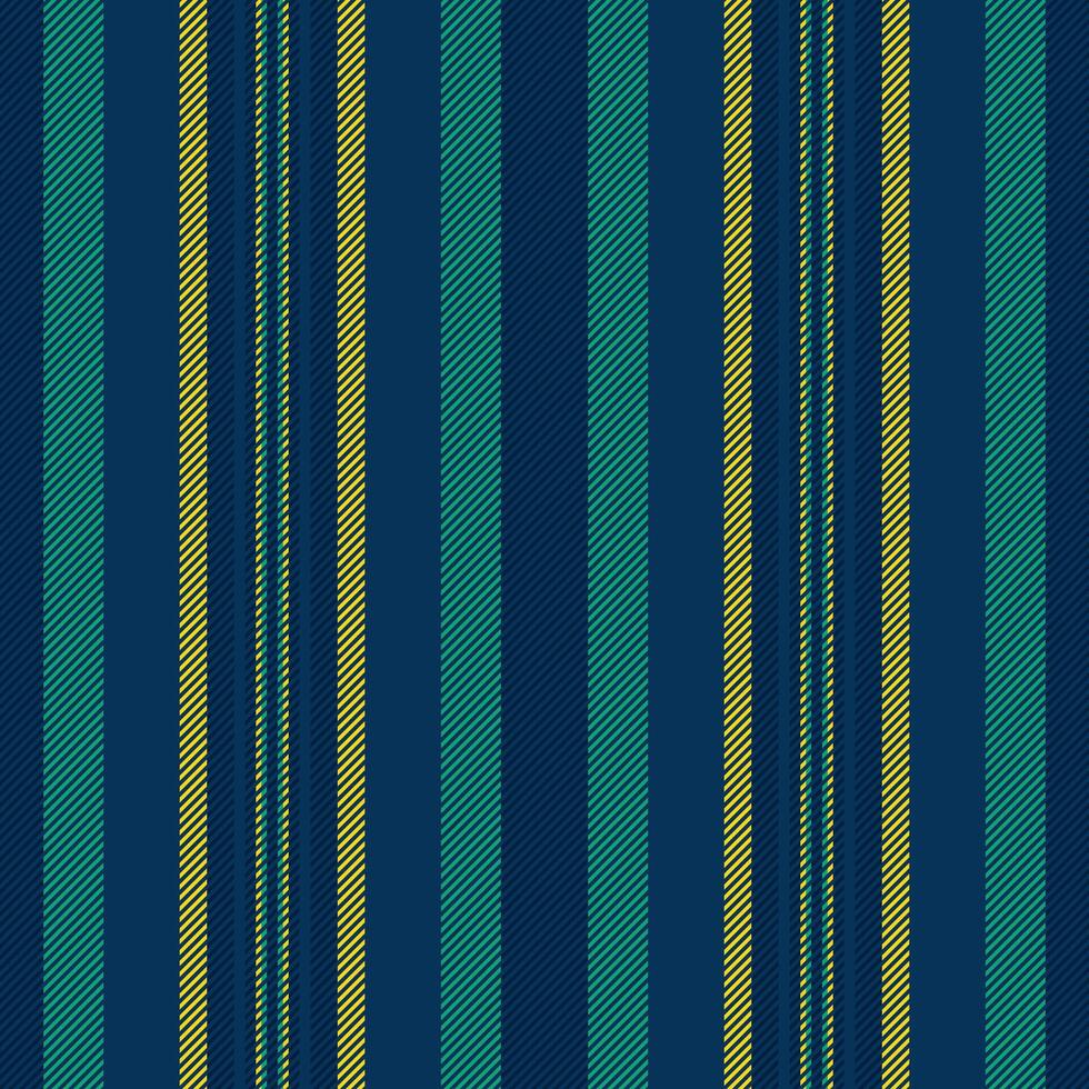 Greeting card vertical textile fabric, greeting background texture seamless. Image pattern stripe lines in cyan and dark colors. vector