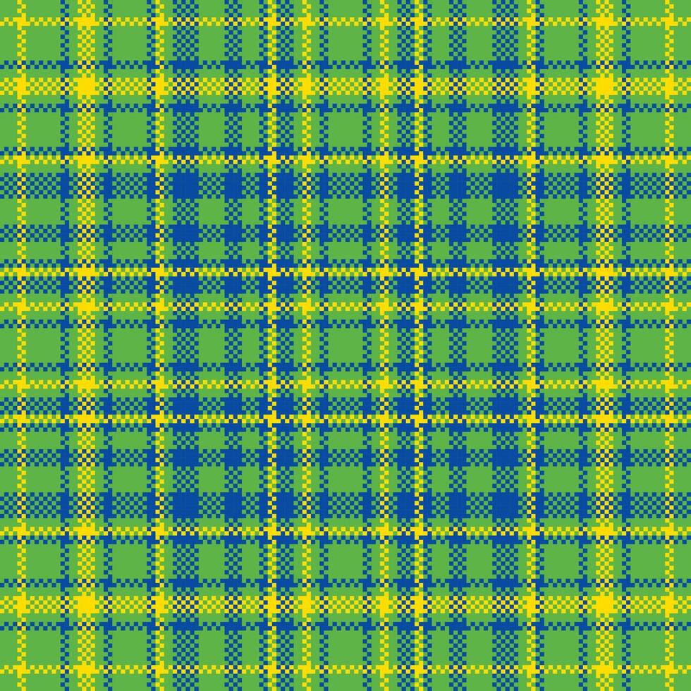 Tartan plaid pattern seamless. Print fabric texture. Check background. vector