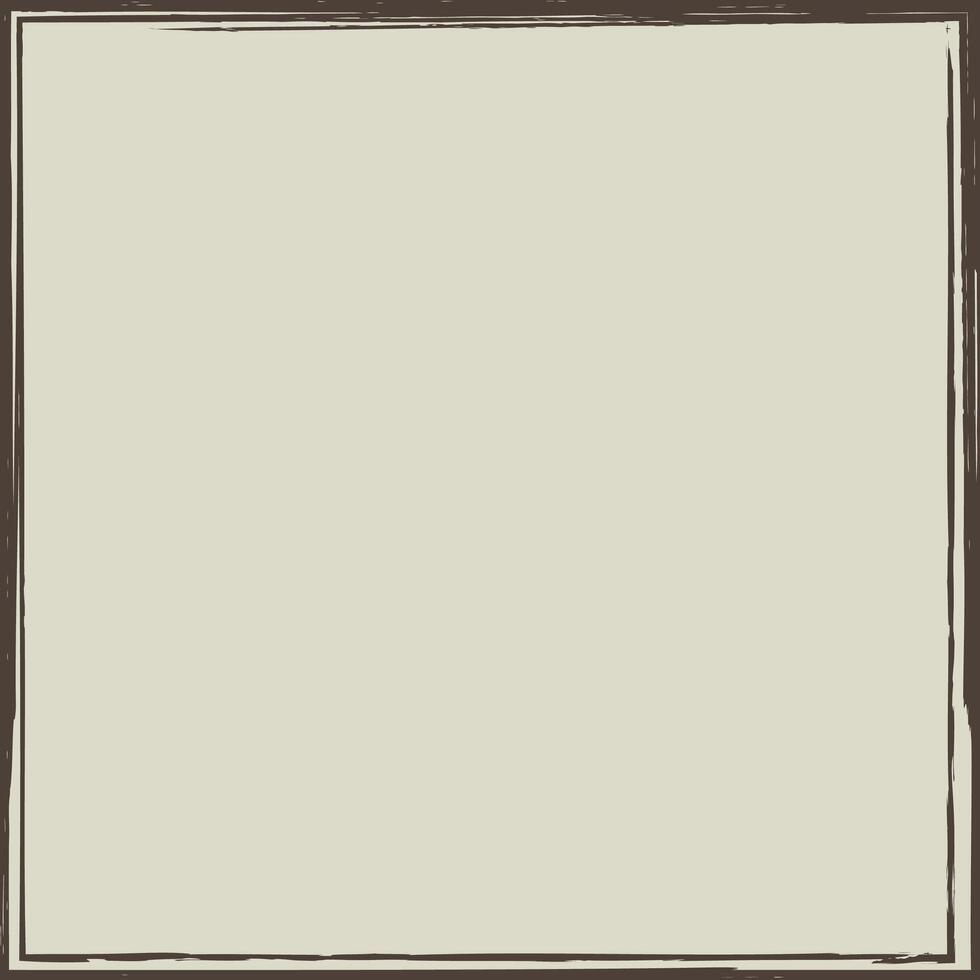 A vintage style frame with a distressed, textured border vector