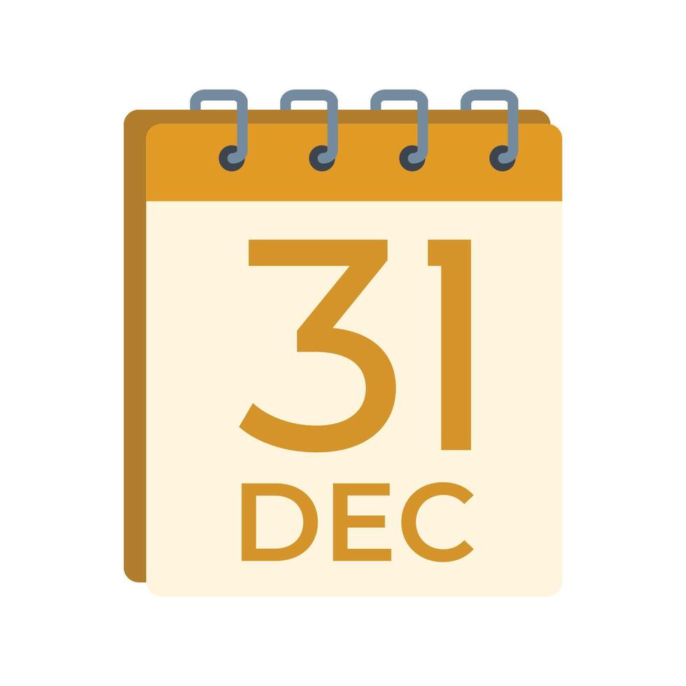 Calendar icon. new year party icon set illustration vector