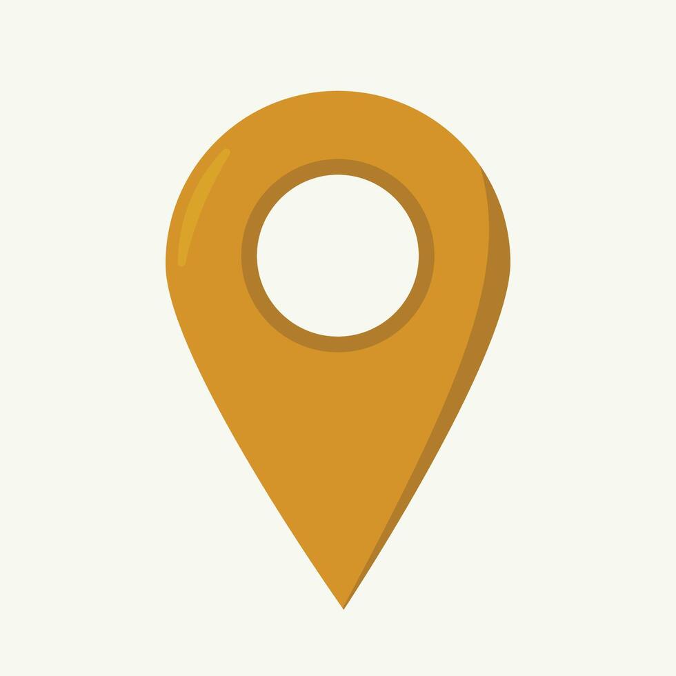 GPS icon Map pointer icon. Location symbol. Set of travel icons vector