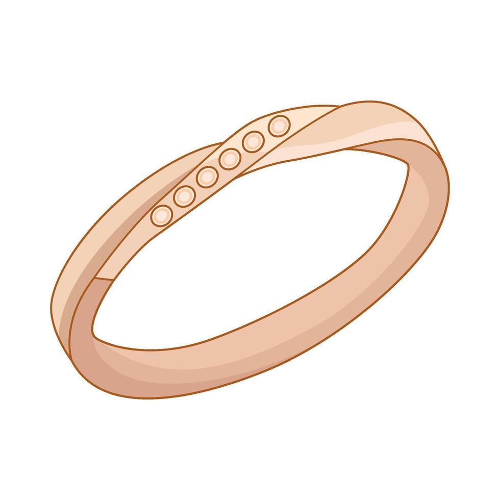 illustration of wedding ring vector