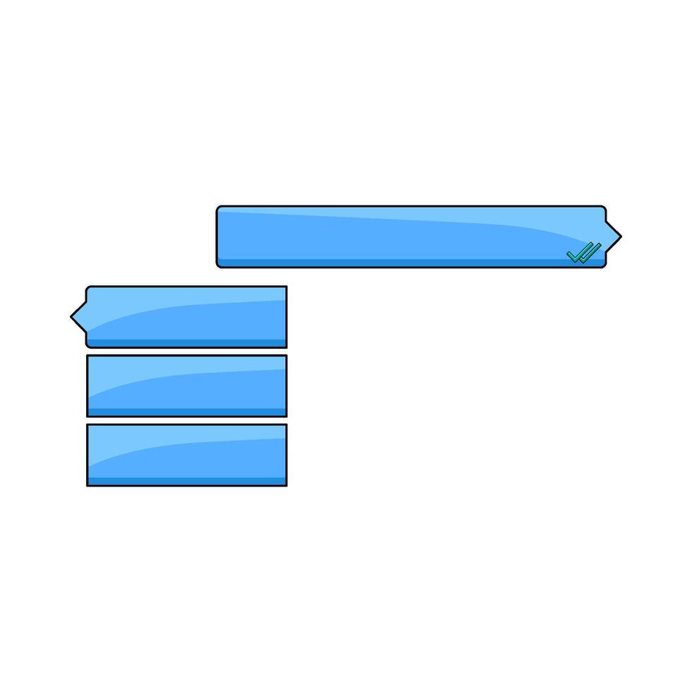 illustration of message vector