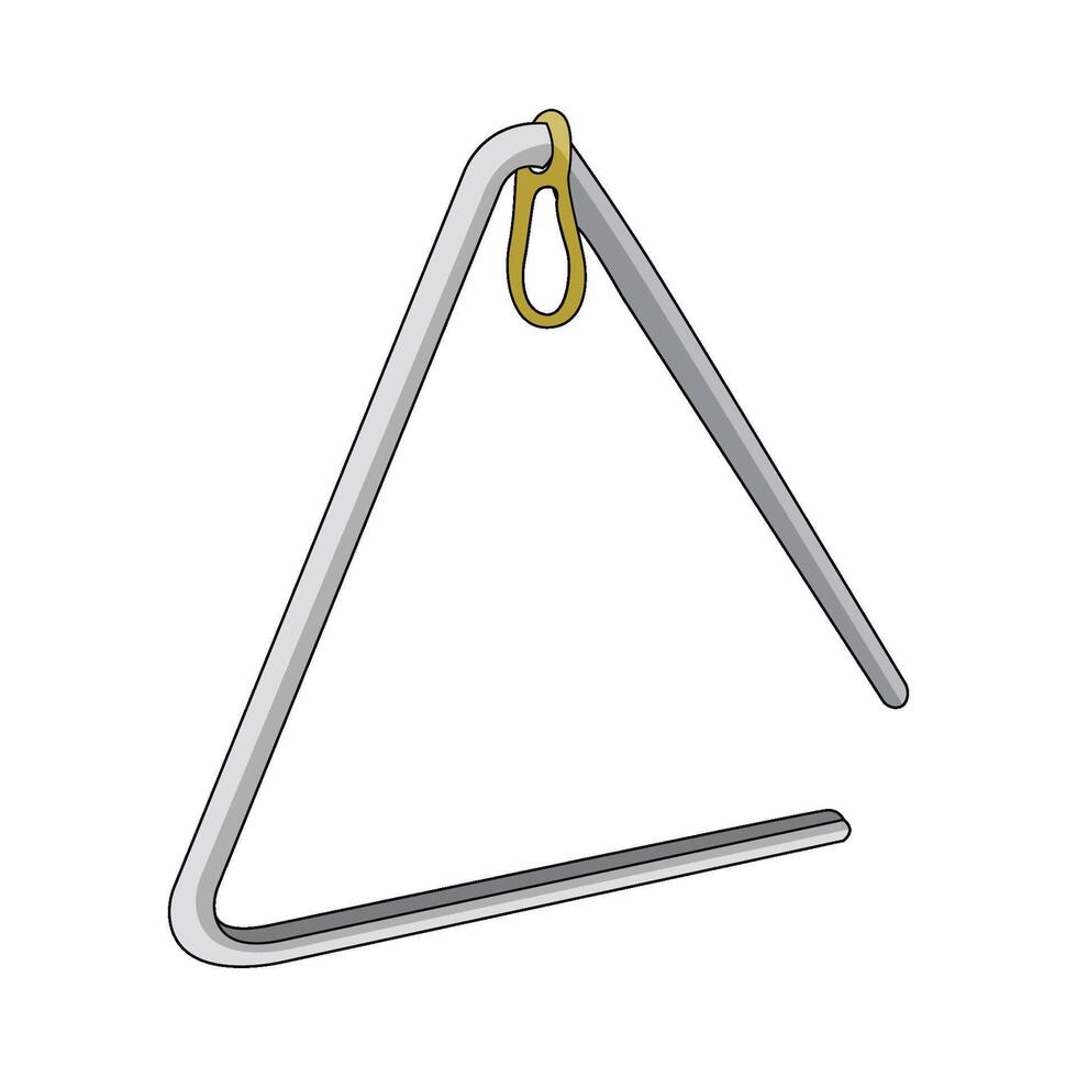illustration of triangle instrument 51583478 Vector Art at Vecteezy