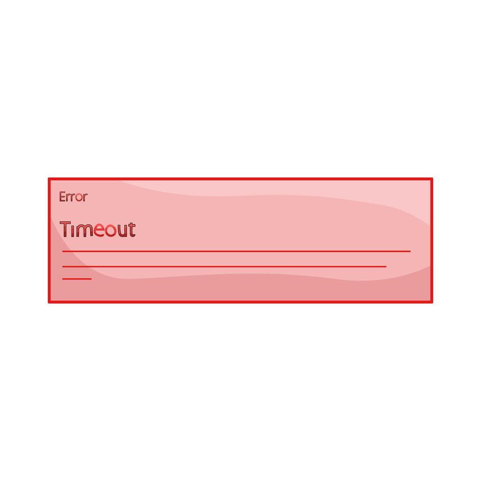 illustration of chat error vector