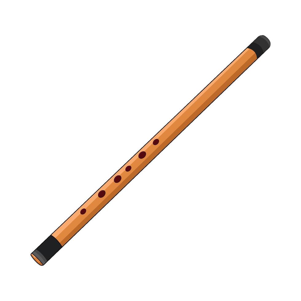 illustration of flute vector