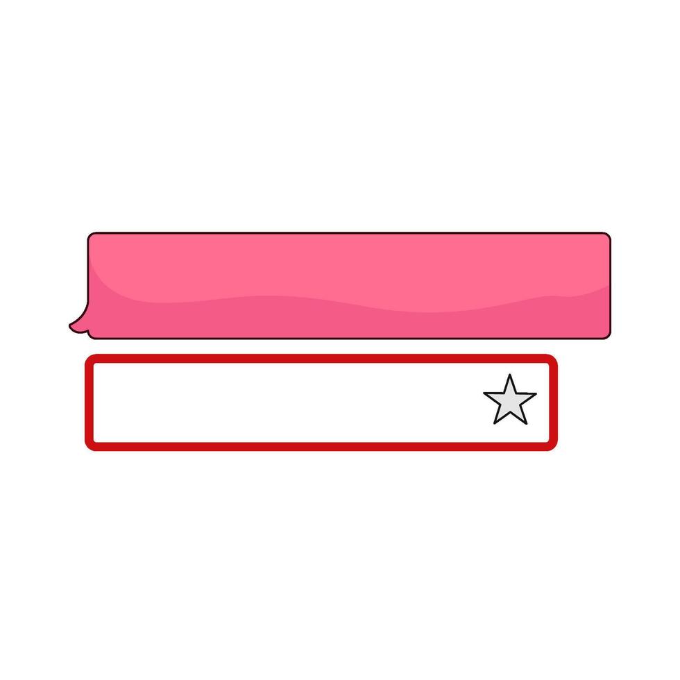 illustration of chat favorite vector