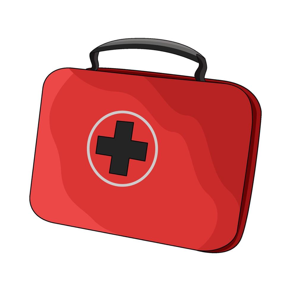 illustration of first aid kit vector