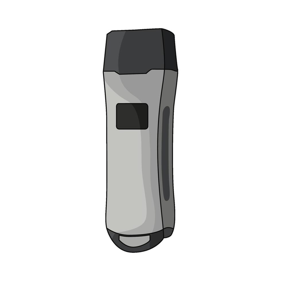 illustration of security patrol system vector