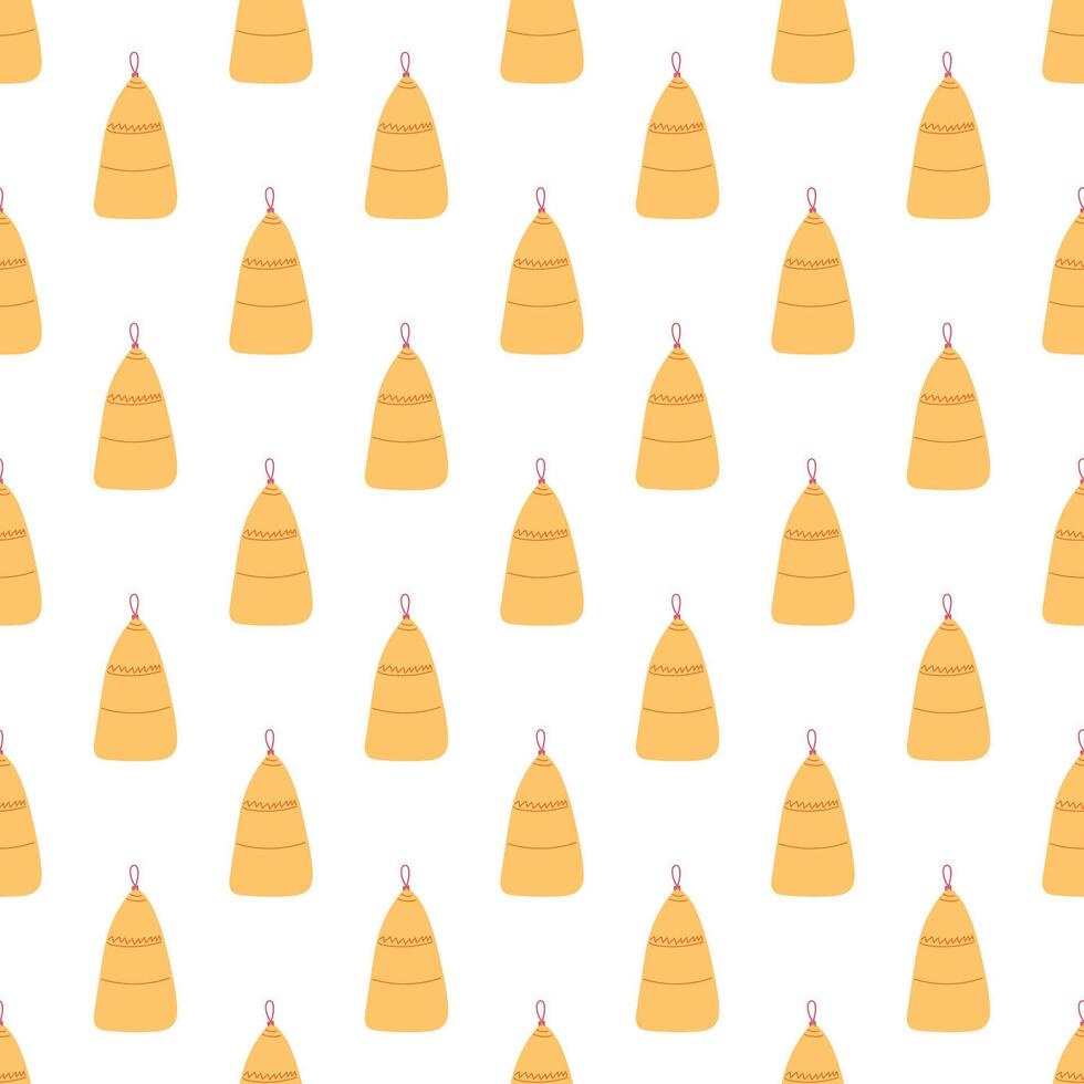 Seamless decorative pattern for winter holidays. Christmas and New Year background. vector