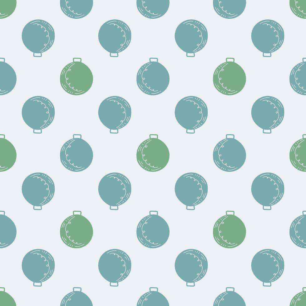 Seamless decorative pattern for winter holidays. Christmas and New Year background. vector